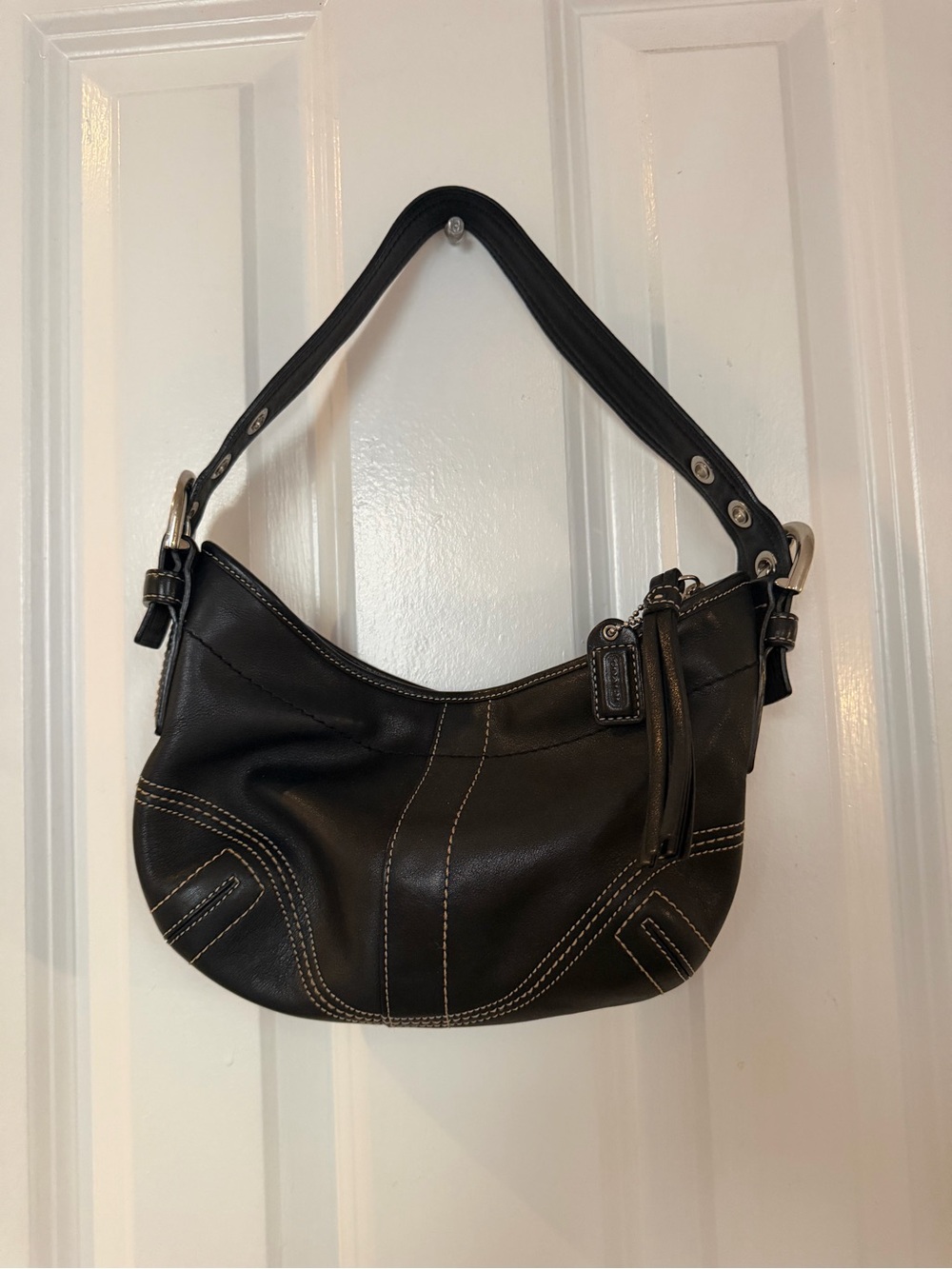 Vintage Coach Soho Leather Mini Bag